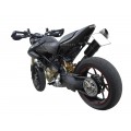 AviaCompositi Carbon Fiber Tail For Single Muffler Exhaust for Ducati Hypermotard 1100 / Evo / 796 AviaCompositi Carbon Fiber Tail For Single Muffler Exhaust for Ducati Hypermotard 1100 / Evo / 796